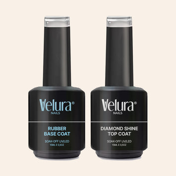 Rubber Base & Shine Top Coat Set