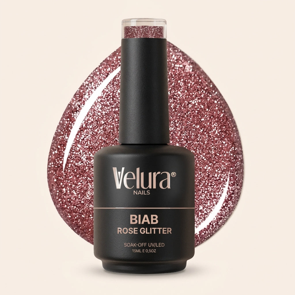 BIAB Rose Glitter | 15 ml